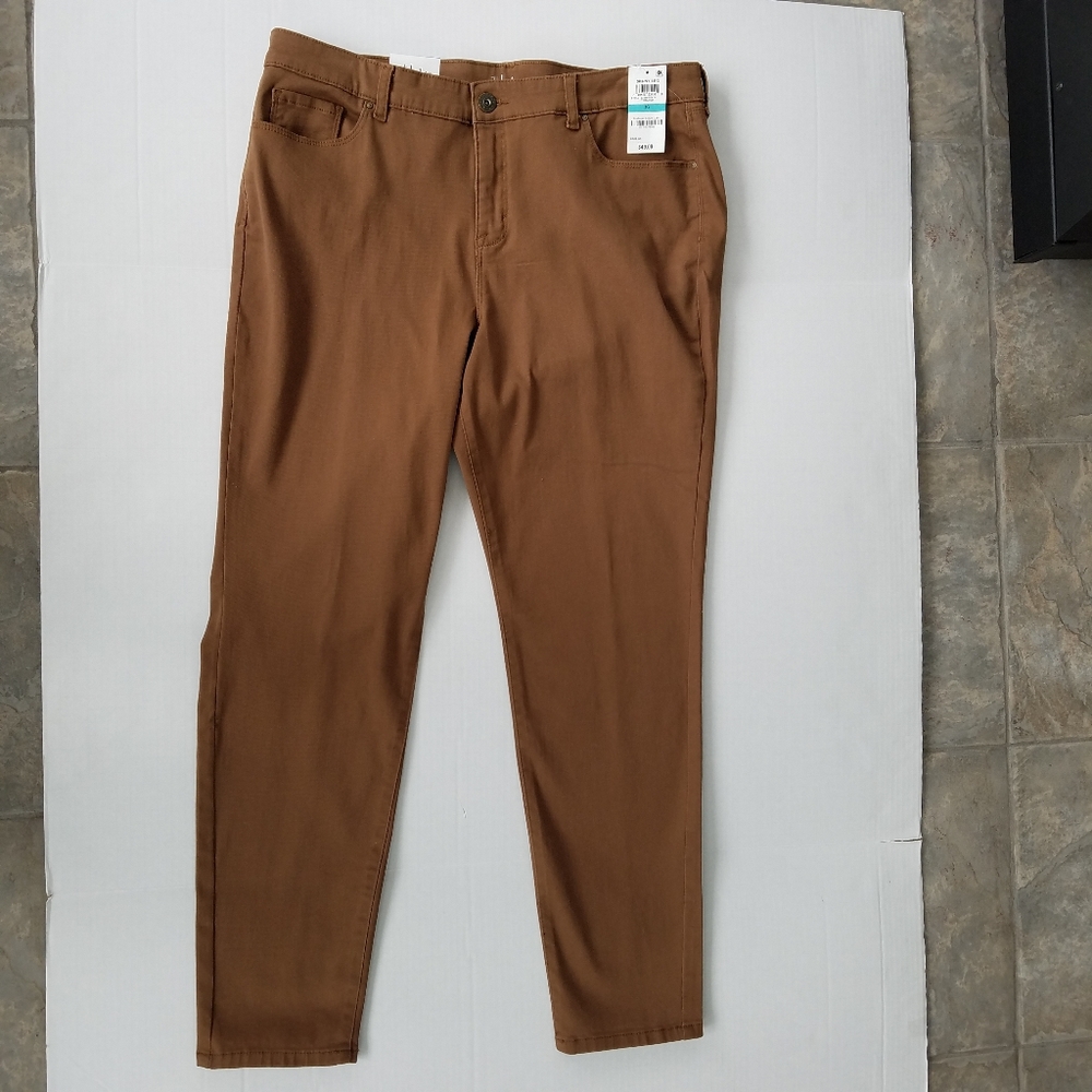 STYLE & CO Skinny Leg Pants Curvy Fit  NWT